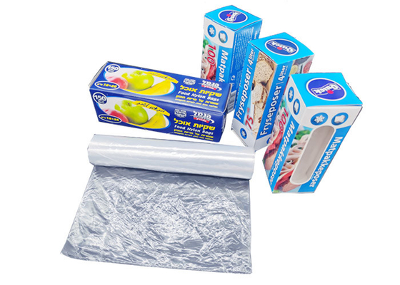 12.80 IN(W) x15.80 IN(L), Clear Food Grade Fruit and Vegetable Freezer Produced Rolls Banana Bags